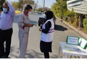 برگزاری مانور پیشگیری از خودکشی در ارس