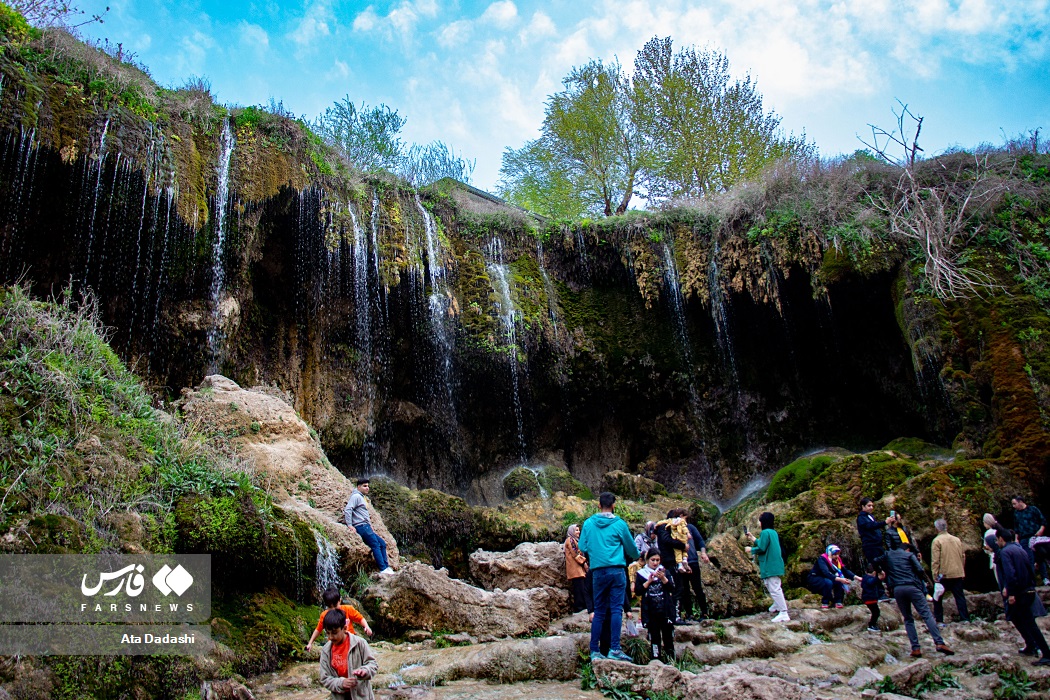 گردشگران نوروزی در اَرَس