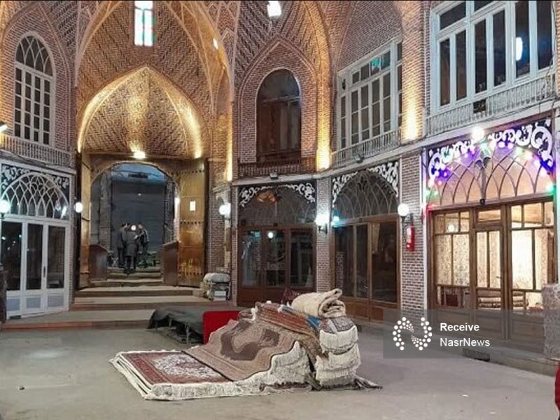همزمان با نوروز ۱۴۰۳، بازار تاریخی مظفریه نورپردازی شد  