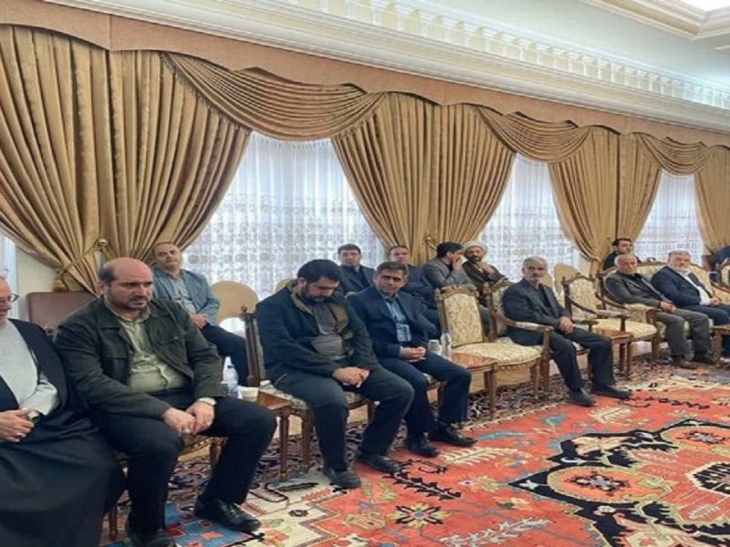 حضور اعضای هیات دولت در استانداری آذربایجان شرقی برای عرض تسلیت