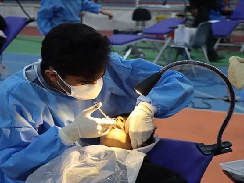 بهره‌مندی ۱۵۰۰ نفر از خدمات رایگان دندانپزشکی در اردبیل