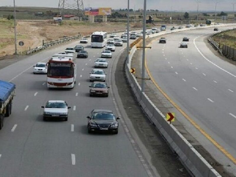 ۸۸ درصد تردد‌های جاده‌ای آذربایجان‌شرقی مربوط به وسایل نقلیه سبک است