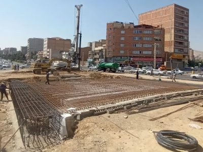 پیشرفت ۵۳ درصدی زیرگذر امام علی ارومیه