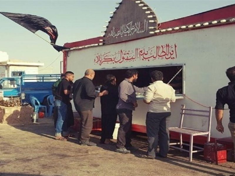 ۳۷۰ موکب اوقاف در خدمت زائران اربعین