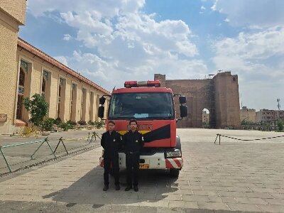 تامین ایمنی جاماندگان اربعین حسینی در تبریز