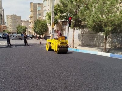 توزیع ۱۰۰ تن آسفالت طی هفته گذشته در معابر بافت مرکزی تبریز