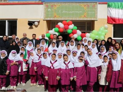 بهره برداری از مدرسه ۶ کلاسه خیرساز خوی
