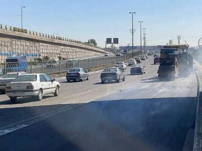 آغاز اجرای آسفالت‌ریزی ۱۰ هزار تنی طرح تبادل امام علی تا میدان بسیج