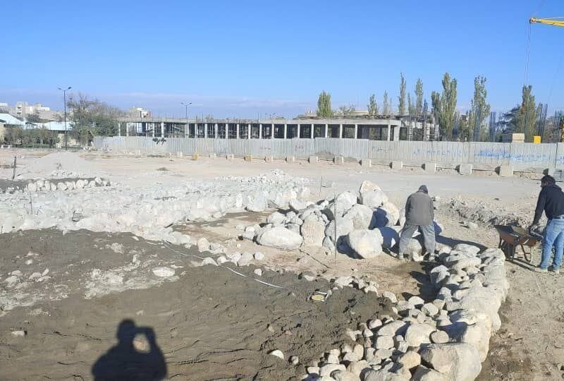آغاز عملیات احداث آب نمای ۳۰۰۰ مترمربعی هوشمند در پارک باغشمال