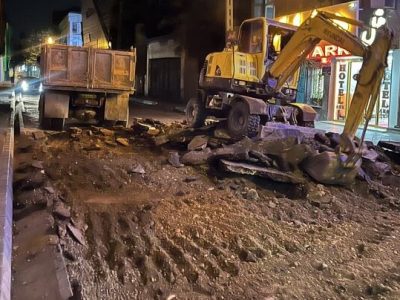 کوچه قدیمی ارک تبریز سنگفرش می‌شود