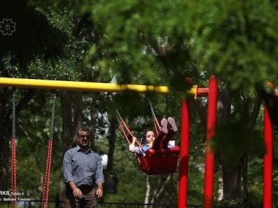 تجهیزات بازی کودکان و دستگاه‌های ورزشی پارک‌های شهری در تبریز ایمن‌سازی و نوسازی می‌شوند