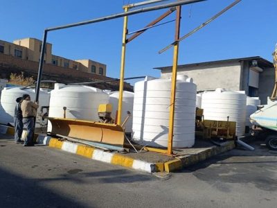 آماده سازی ۲۷۰ هزار لیتر محلول یخ‌زدا برای عملیات زمستانی
