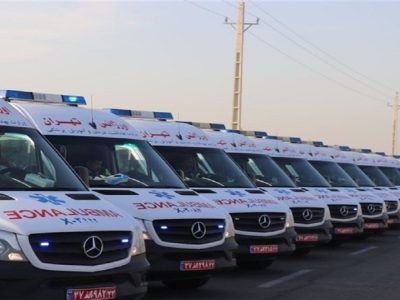 ترخیص آمبولانس‌های رسوبی از مرز بازرگان‌
