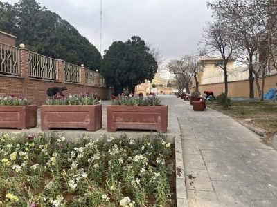 بازسازی و بهسازی پیاده‌راه موزه قاجار و مقبره الشعرا