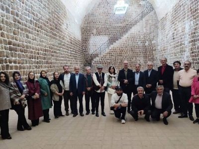 بازدید هنرمندان از موزه مشاغل شهرداری منطقه ۸