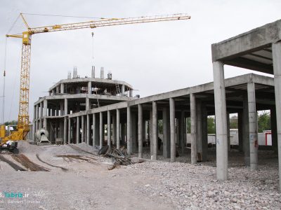 پیشرفت فیزیکی ۸۵ درصدی اسکلت بندی عمارت کلاه‌فرنگی پارک باغشمال