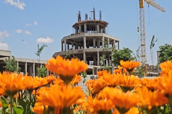 عمارت کلاه‌فرنگی پارک باغشمال به طبقه پایانی رسید