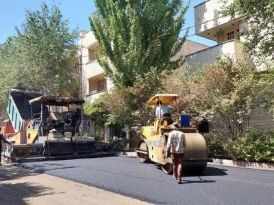 ۹۱۴ تن آسفالت طی هفته گذشته در سطح معابر منطقه یک توزیع شد