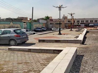 احداث پیاده راه یمن دوزان، بر روی زیرگذر بار انداز بازار