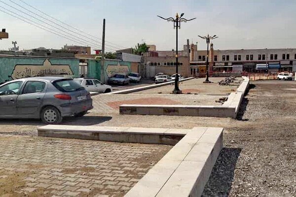 احداث پیاده راه یمن دوزان، بر روی زیرگذر بار انداز بازار