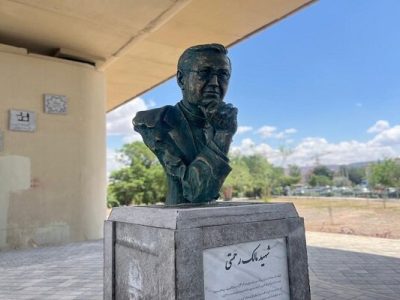 سردیس شهید «مالک‌رحمتی» در تبریز نصب شد
