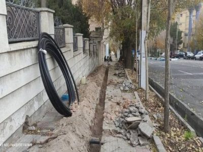 اجرای همزمان ۳ پروژه انتقال آب خام درمحدوده شهرداری منطقه ۳