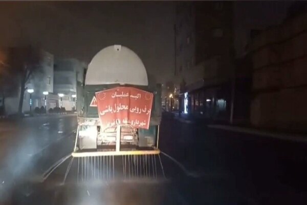 محلول پاشی چهار میلیون لیتری در سطح محلات اصلی و فرعی منطقه ۱