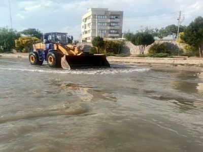 لایروبی ۴۲۰ تنی مهرانه‌رود طی یک هفته گذشته
