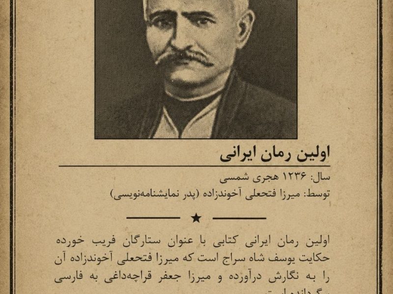 اولین رمان ایرانی در تبریز