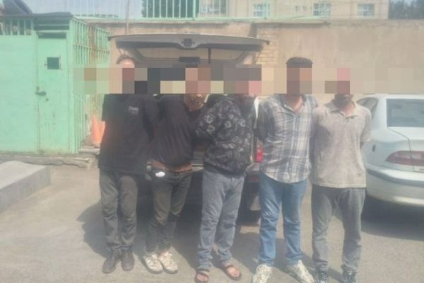 دستگیری باندسارقان سیم کابل اداره برق در “مرند “